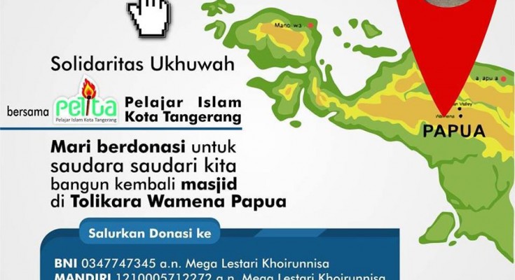 Bangun Kembali Masjid Di Tolikora - Pelajar Islam